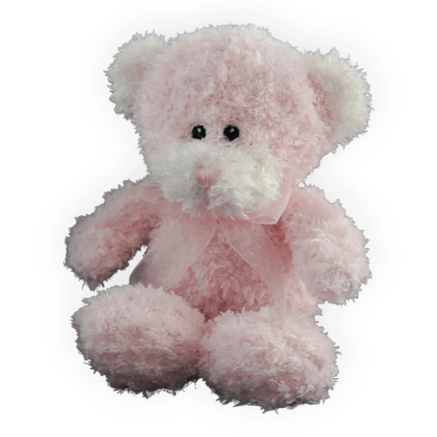 Bear Scruffy Pink 16cm