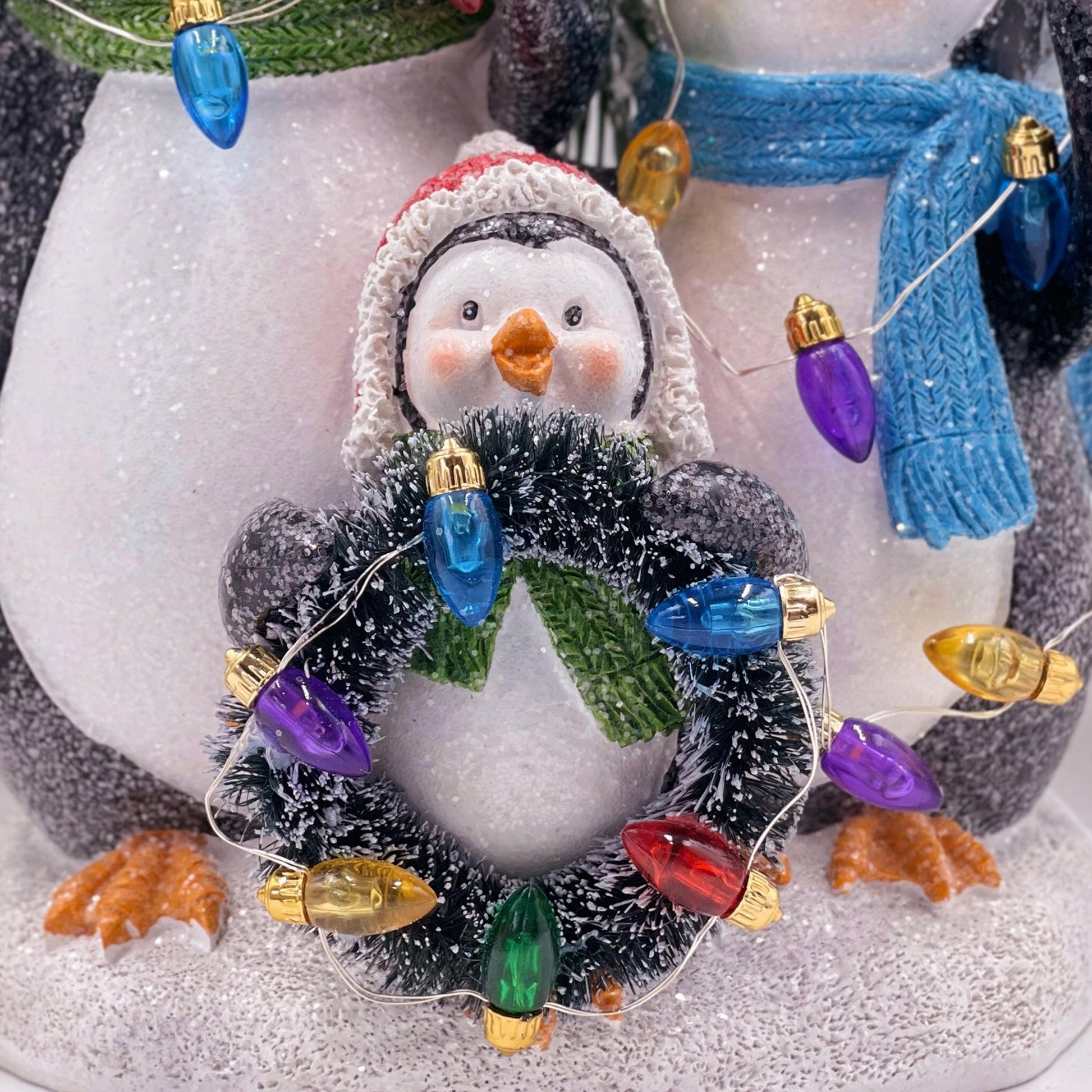 24cm Light Up Penguin Family - Exquisite Homewares