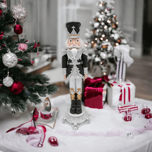 33cm Black Nutcracker - Exquisite Homewares 
