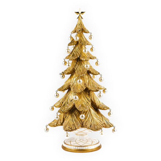 Golden Pearl Drop Tree - 46cm