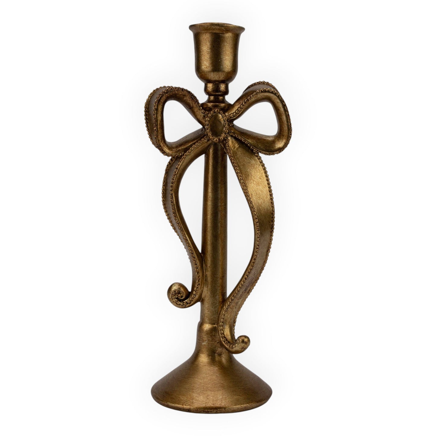 Gold Candle Holder - 29cm
