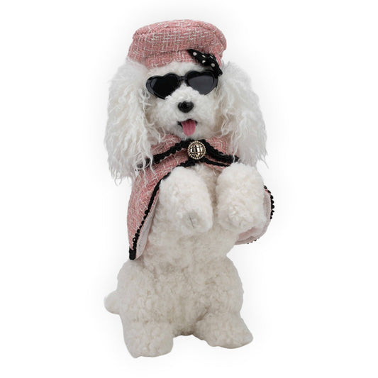 Poodle Pink Cape - 34cm
