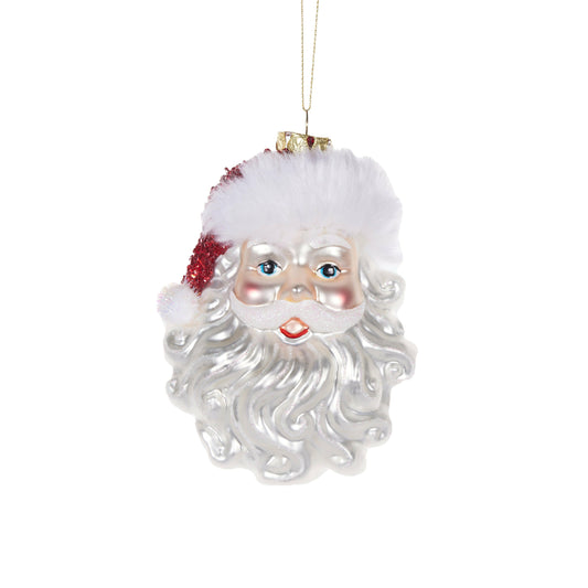 Luxe Retro Santa Hanging.