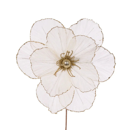 Sheer Ivory Camellia 27cm