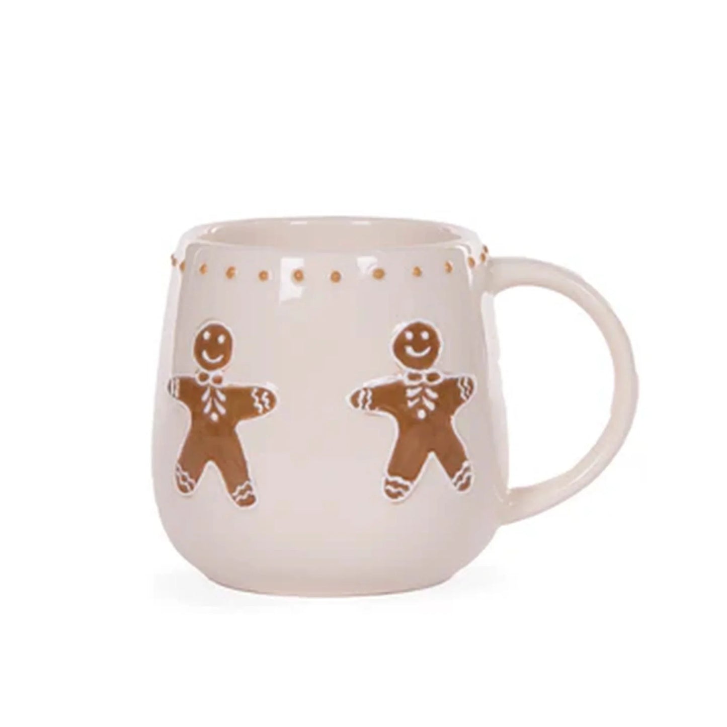 Ceramic Gingerbread Man Mug 9.5cm