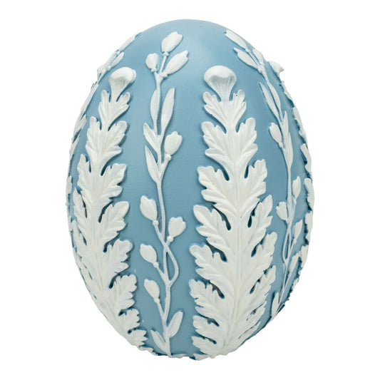 25cm Skye Blue Egg