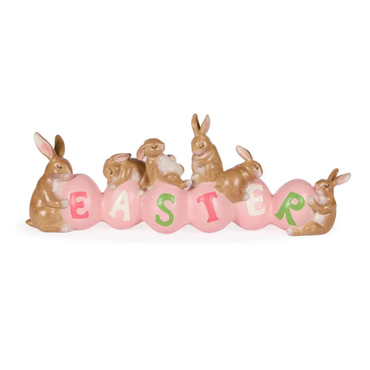 Sweet Pea Bunnies Easter Sign - 45cm
