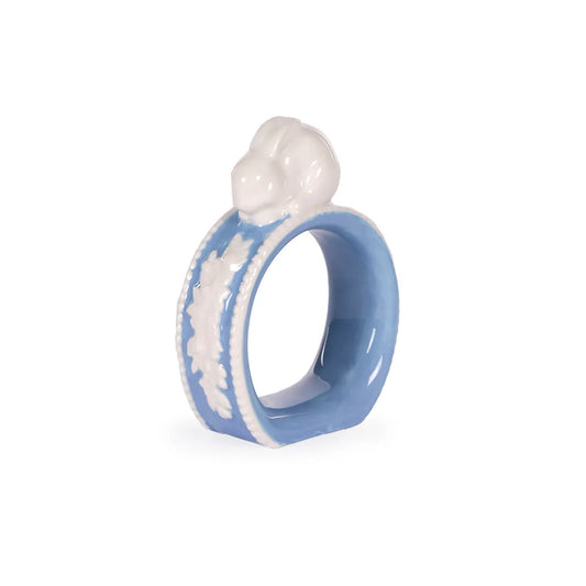 Blue Lapin Napkin Ring