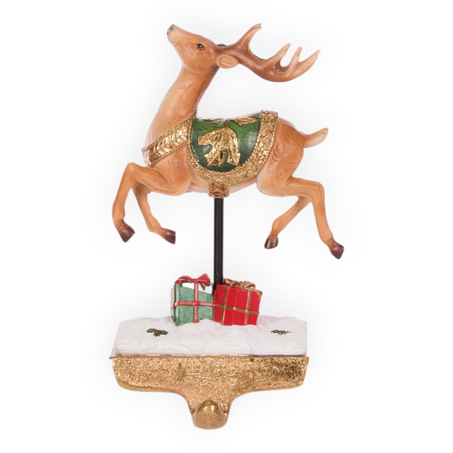 Santa's Sleigh Stocking Holders - Assorted