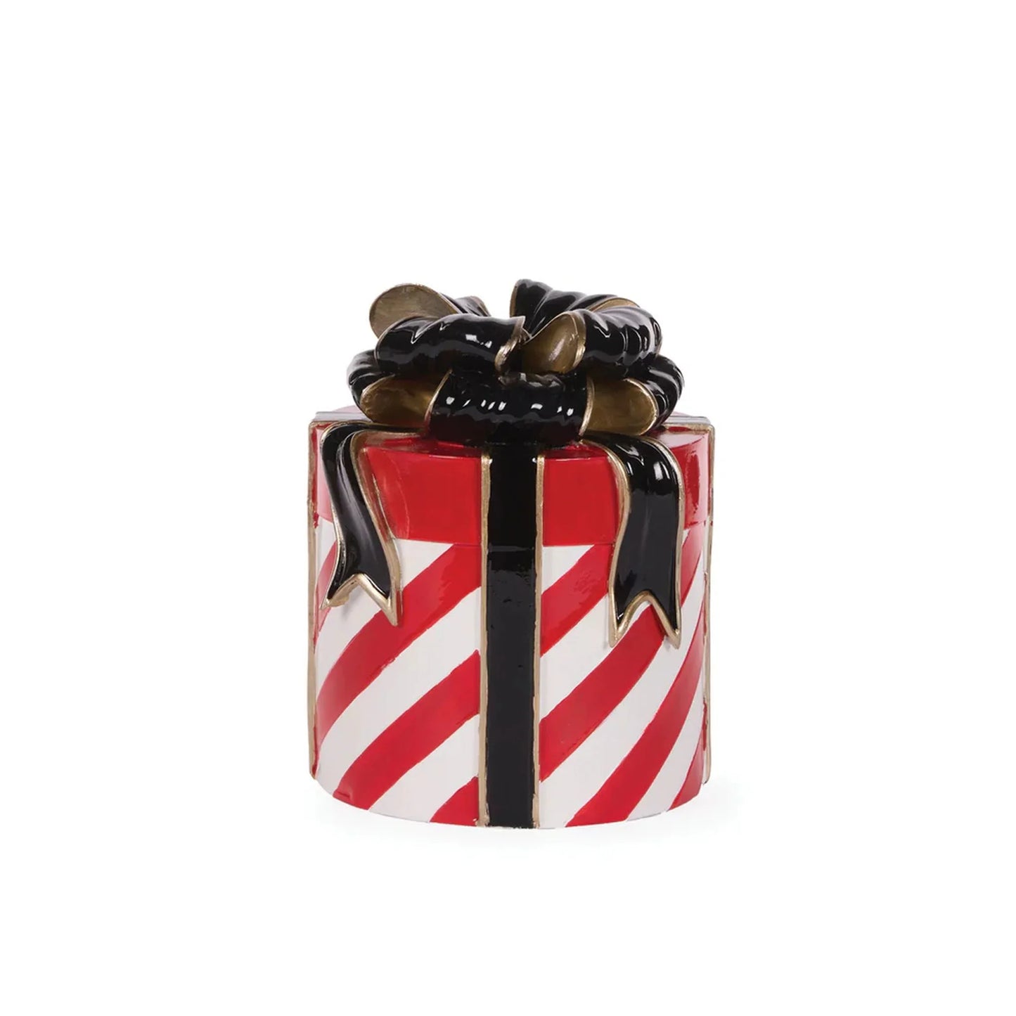 Red Striped Present  - 20.5cm