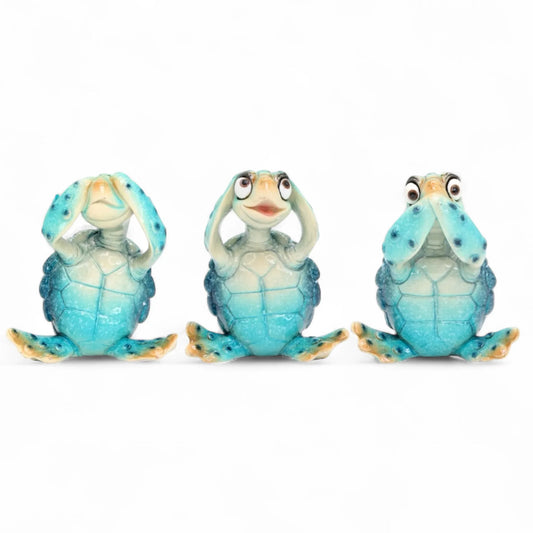 Carla Turtle - See, Hear & Speak No Evil 9cm