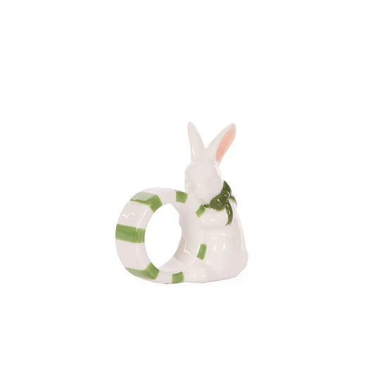 Verdant Stripe Napkin Ring