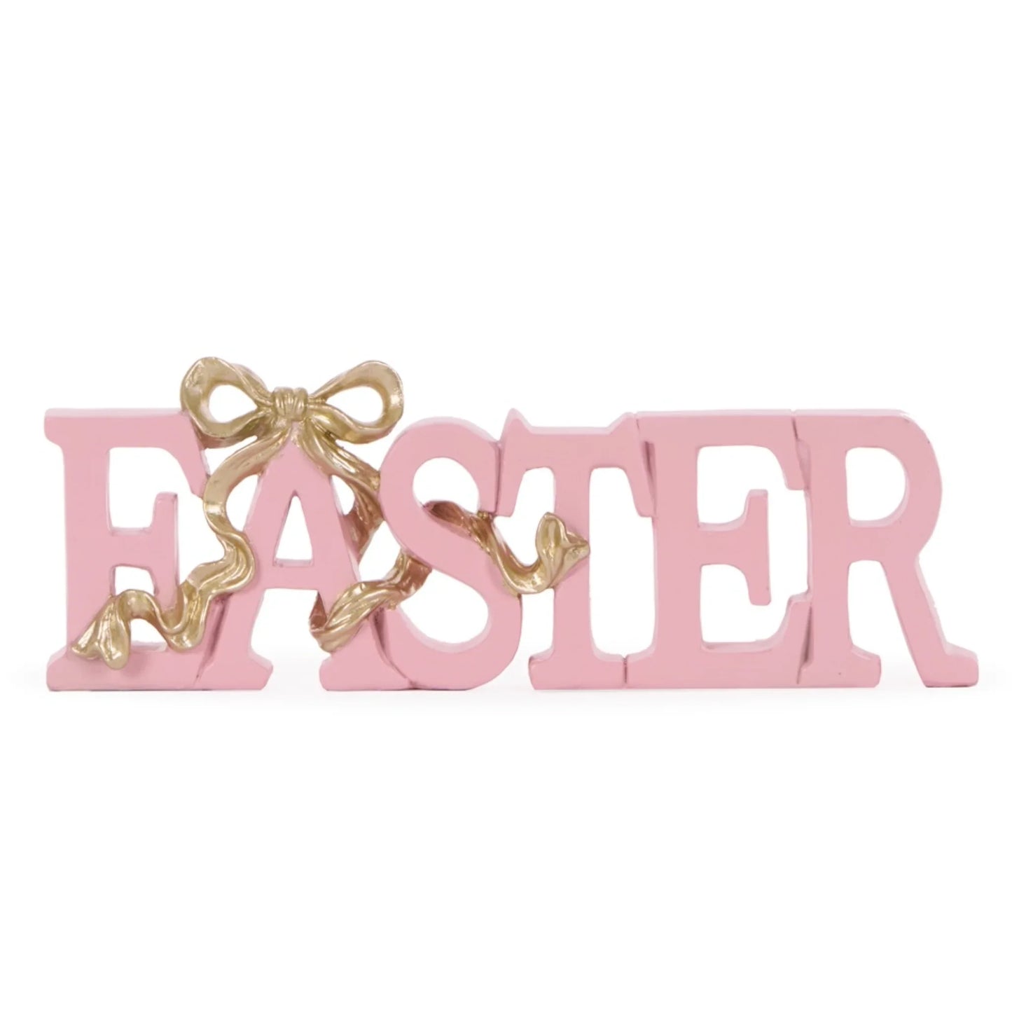 Luxe Easter Sign With Bow - 25cm
