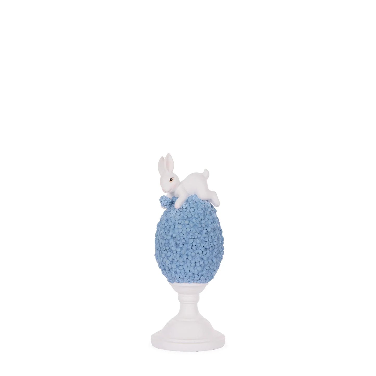 Small Blue Lapin Egg Finial 21cm