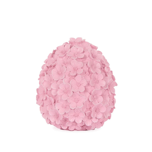 21cm Pink Floral Blossom Egg