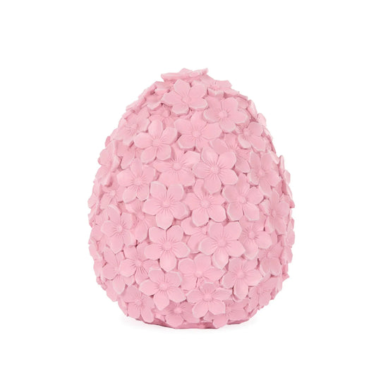 25.5cm Pink Floral Blossom Egg