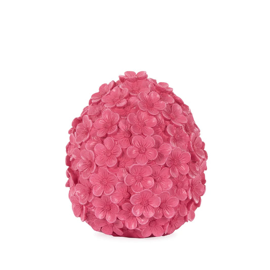 21cm Fuchsia Floral Blossom Egg