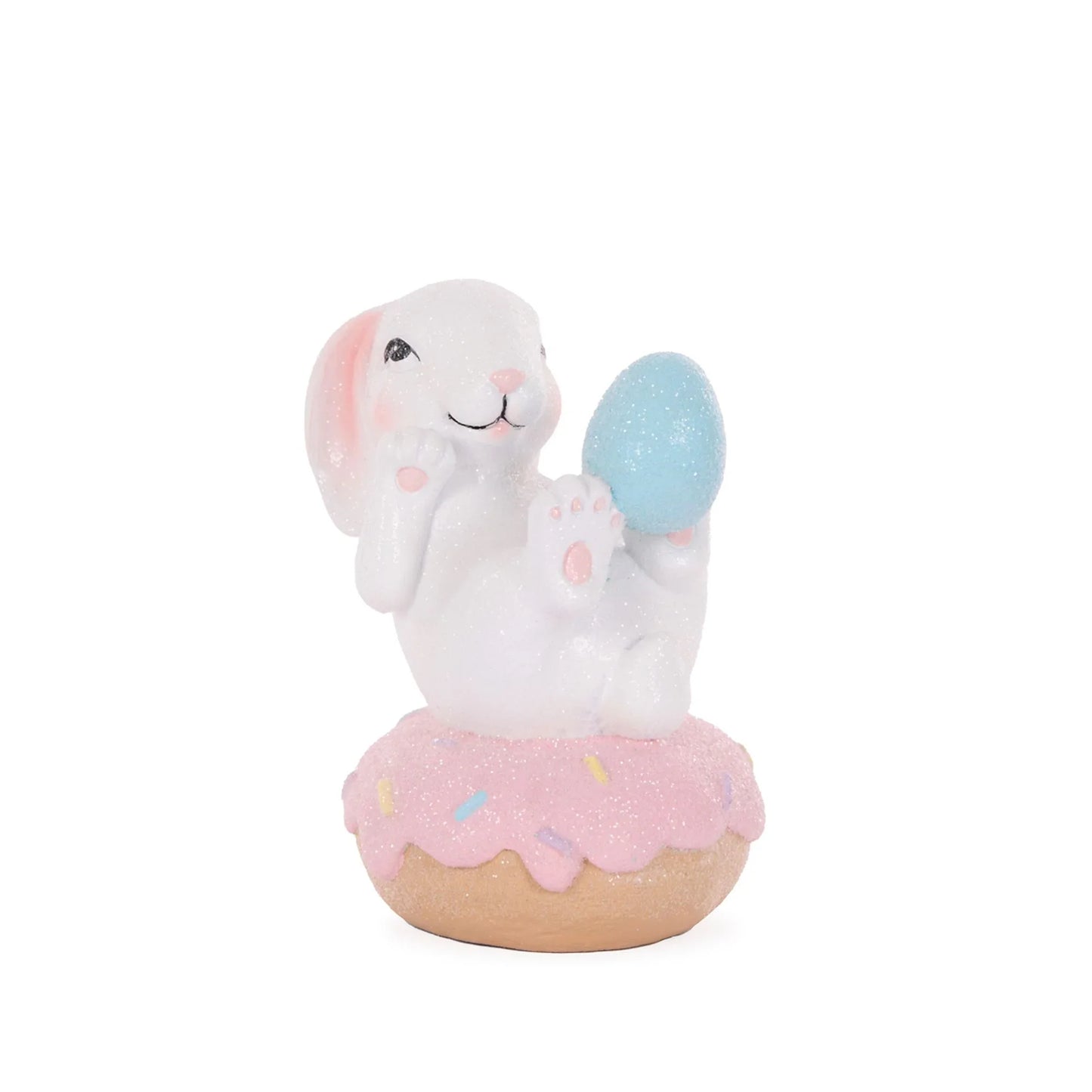 Pink Doughnut Bunny 13.5cm