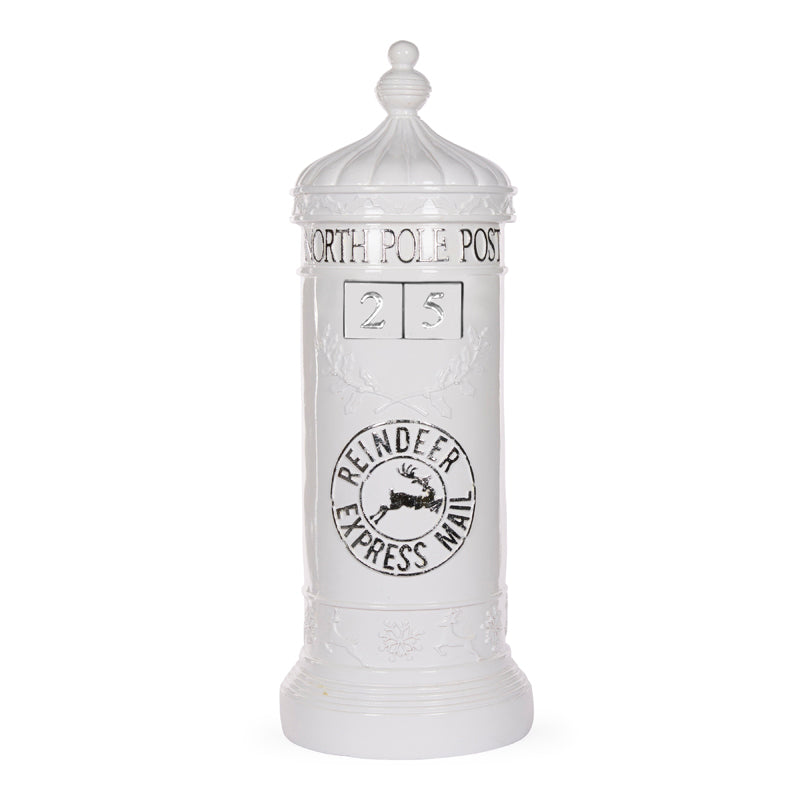 Silver and White Mailbox Countdown