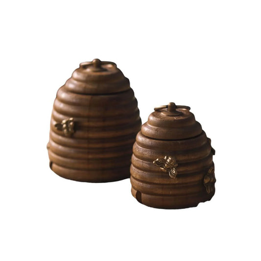 Bee Hive Honey Pots (Set 2)