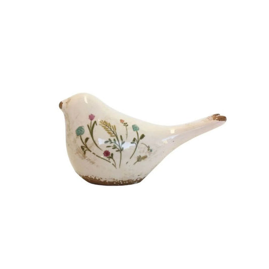 Flower Bird Table Decor - 11.5cm