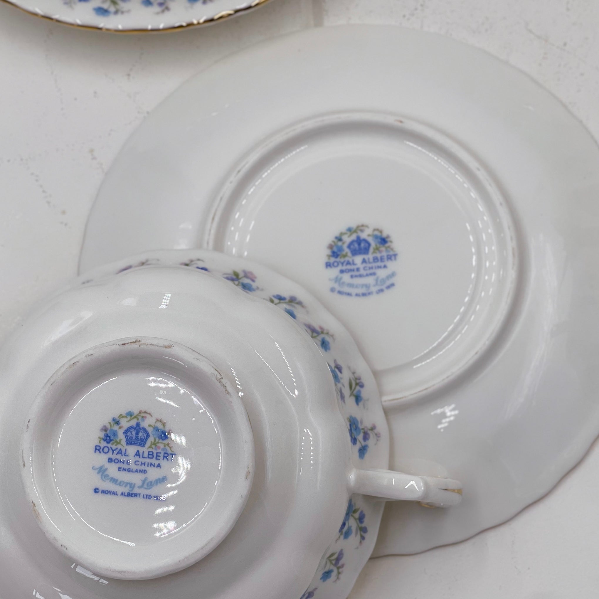 Royal Albert Vintage Memory Lane Soup Coupe