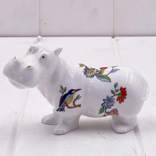 Aynsley Pembroke Hippo - English Fine Bone China Collectible
