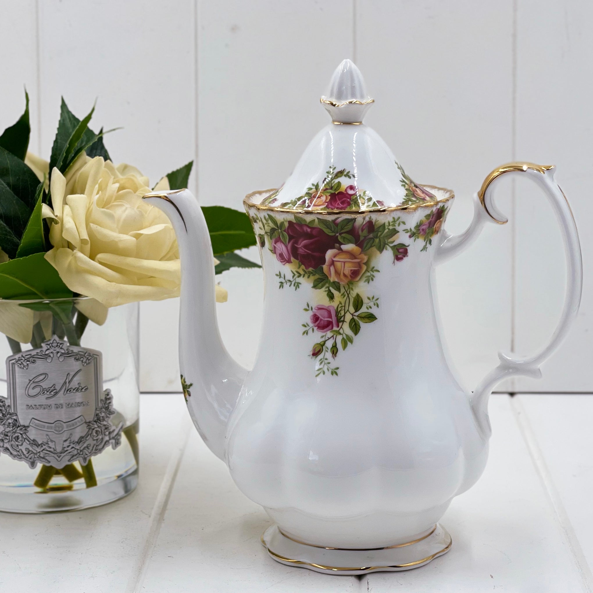 Royal Albert Old Country Roses Coffee Pot
