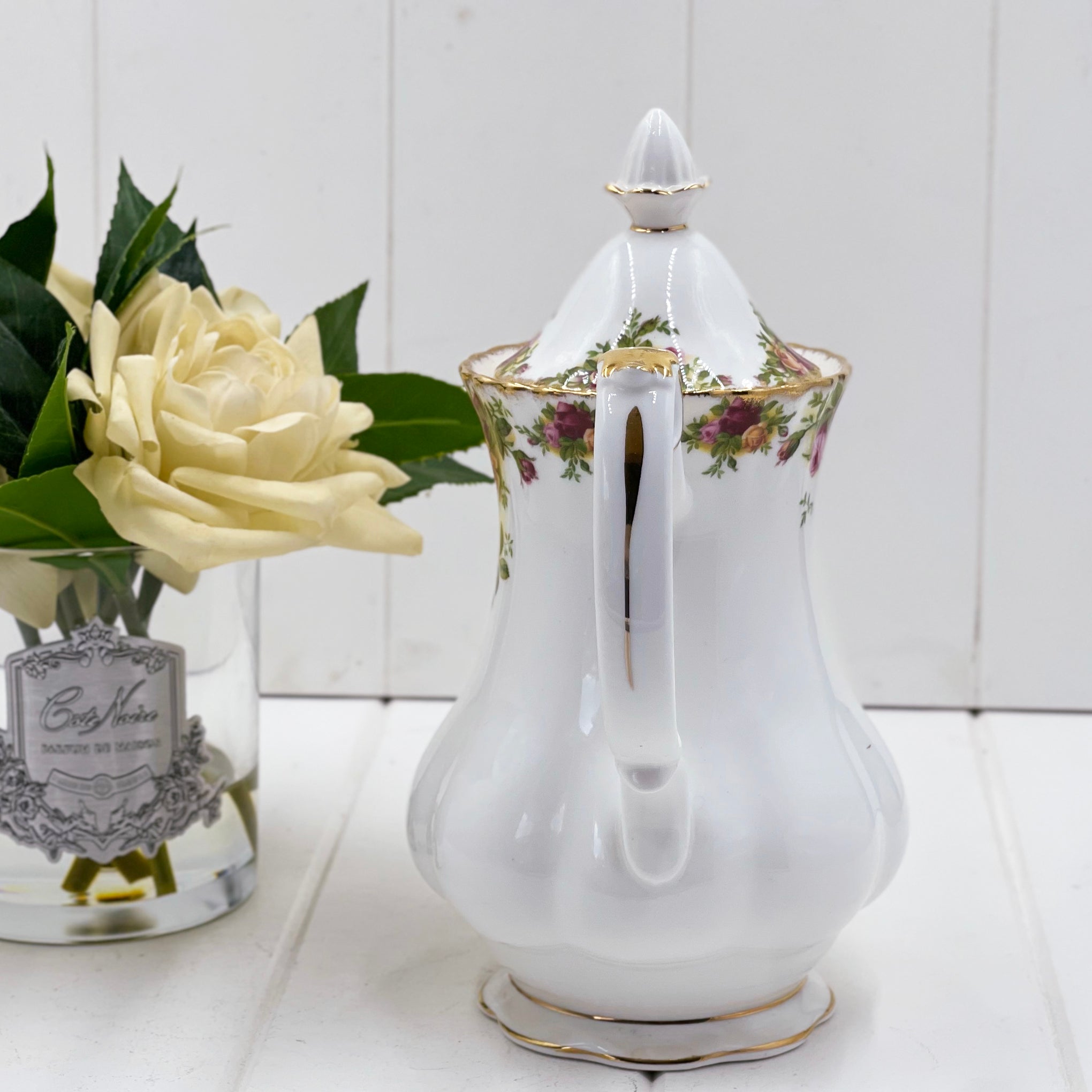 Royal Albert Old Country Roses Coffee Pot