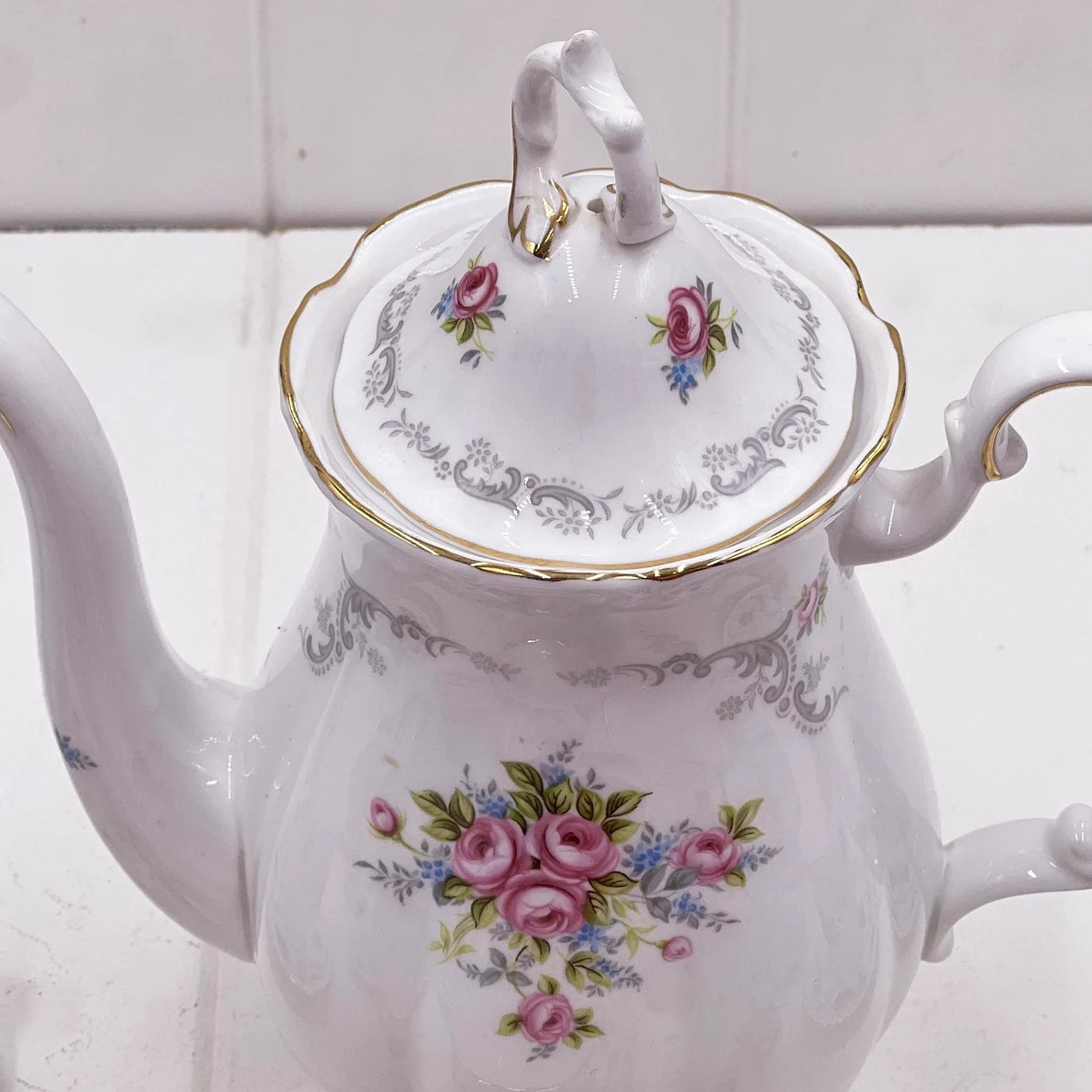 Royal Albert Vintage Tranquility Coffee Set