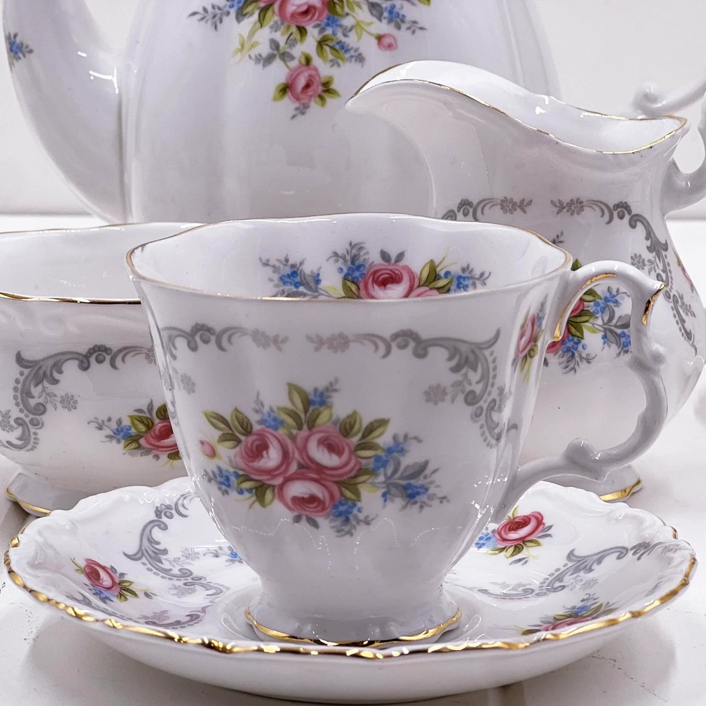 Royal Albert Vintage Tranquility Coffee Set