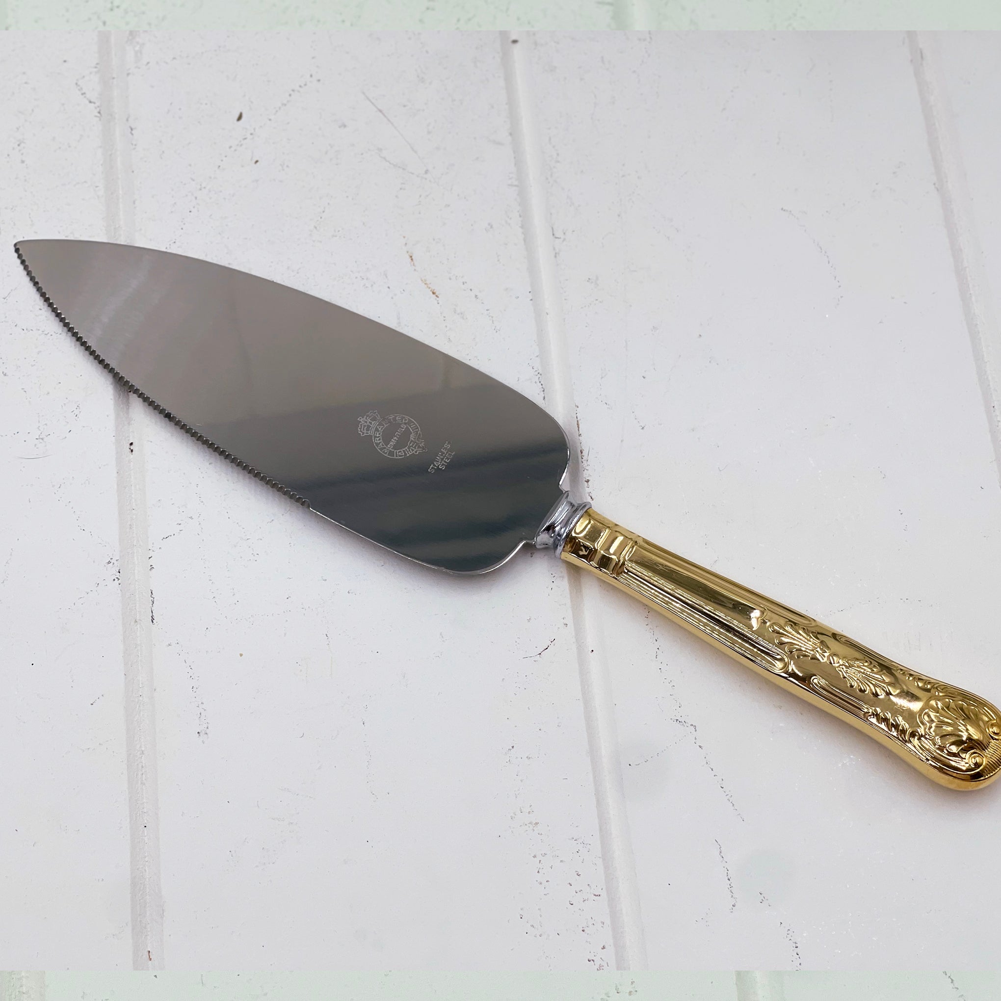 Sheffield Warranted Stainless Steel Cake Server