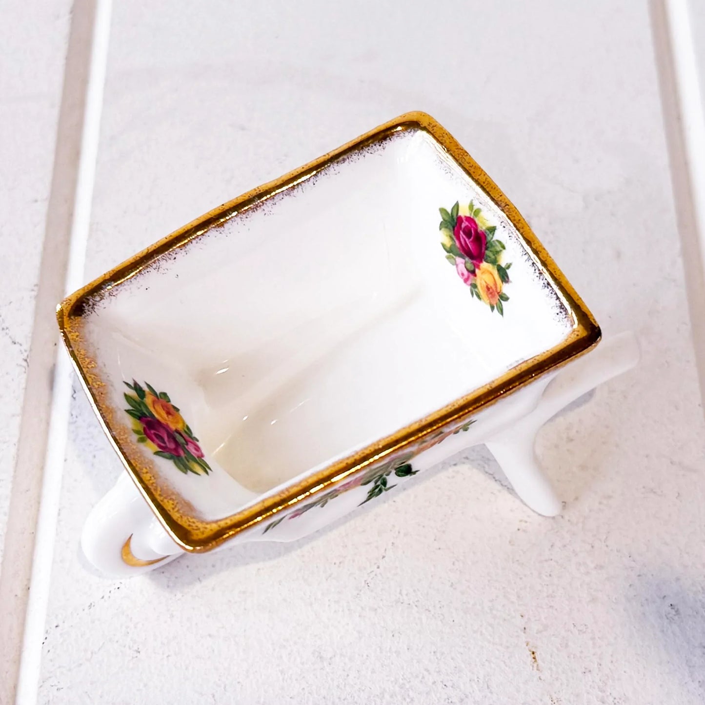 Royal Albert Old Country Roses Wheelbarrow