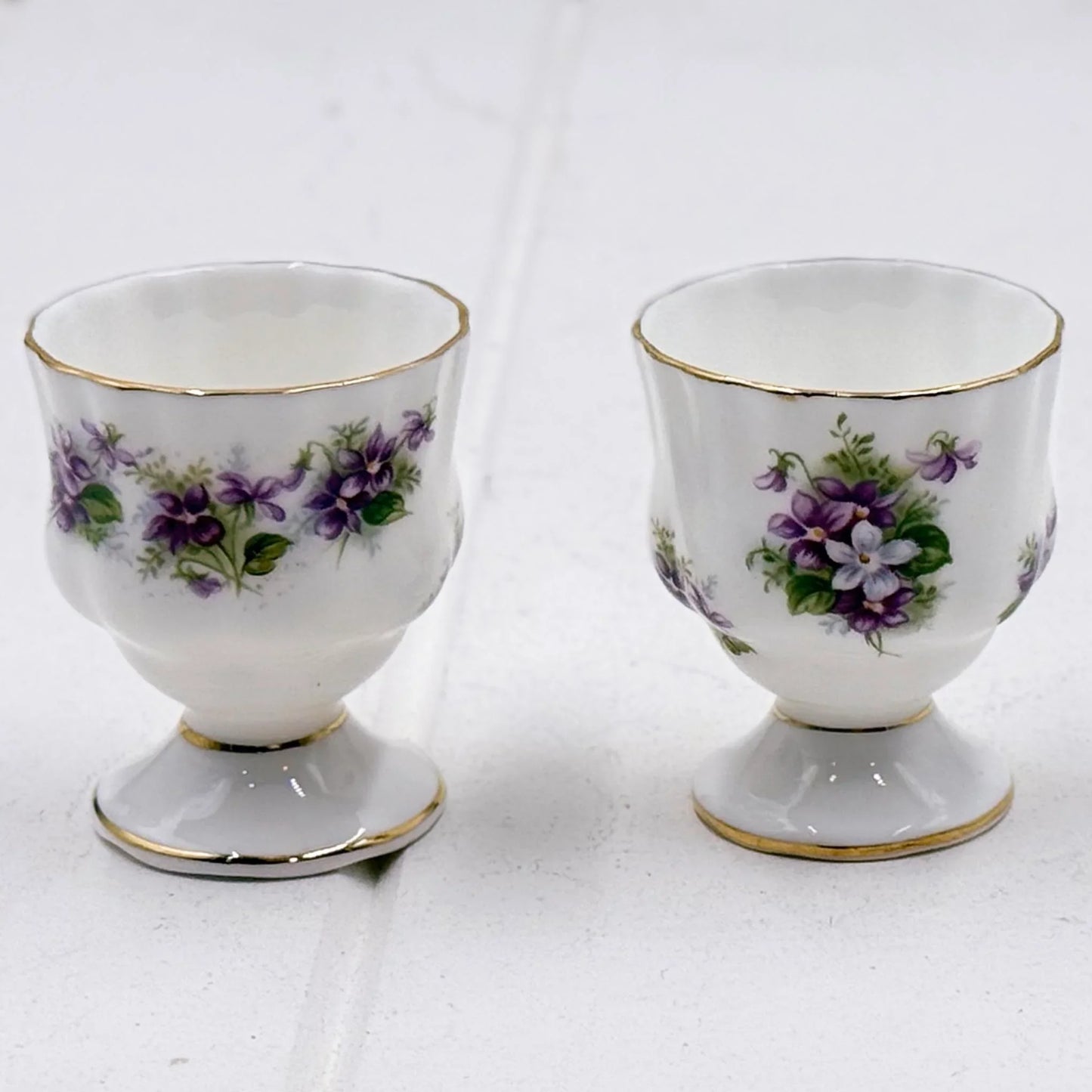 Royal Albert Vintage Sweet Violet Egg Cups (Set of 2)