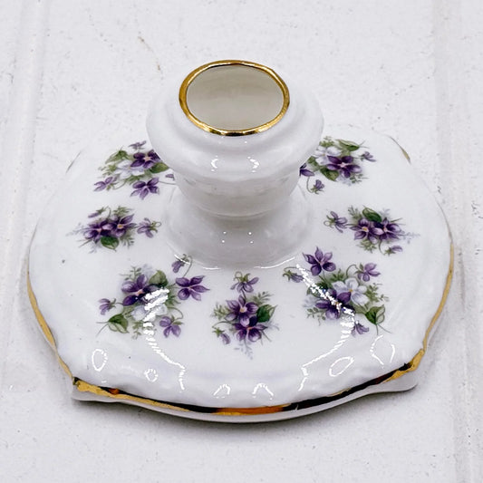 Royal Albert Vintage Sweet Violets Candle Holder
