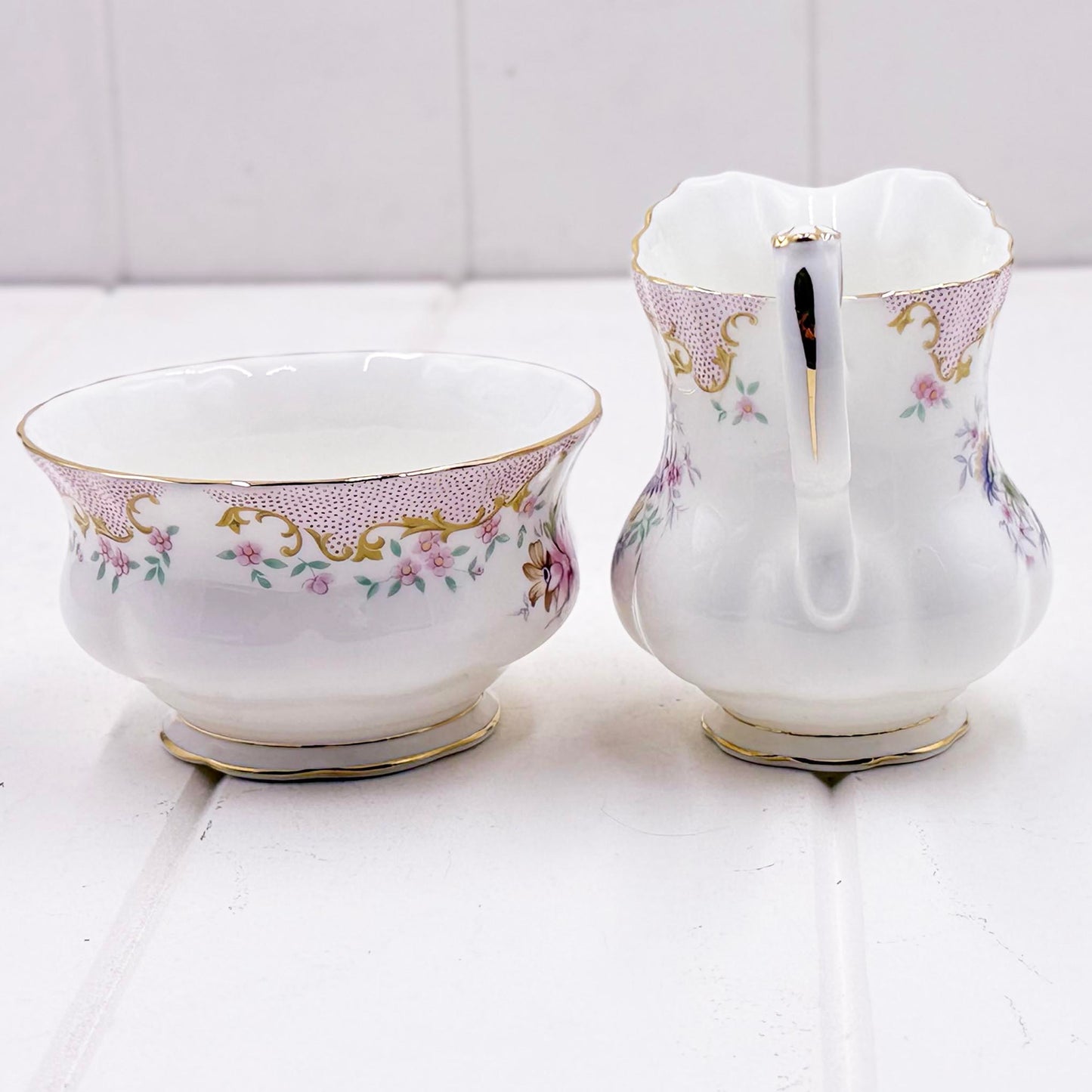 Royal Albert Serenity Small Sugar and Creamer Set