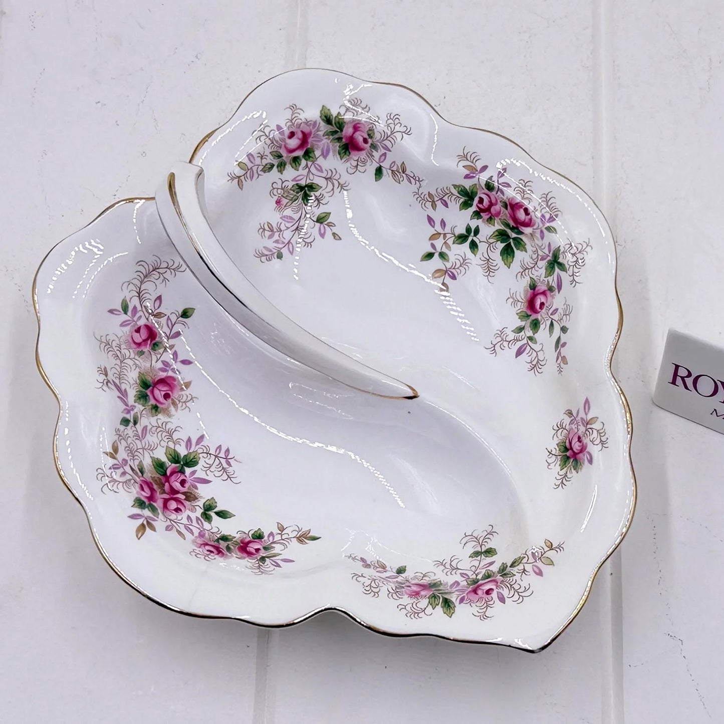 Royal Albert Lavender Rose Divided Dish
