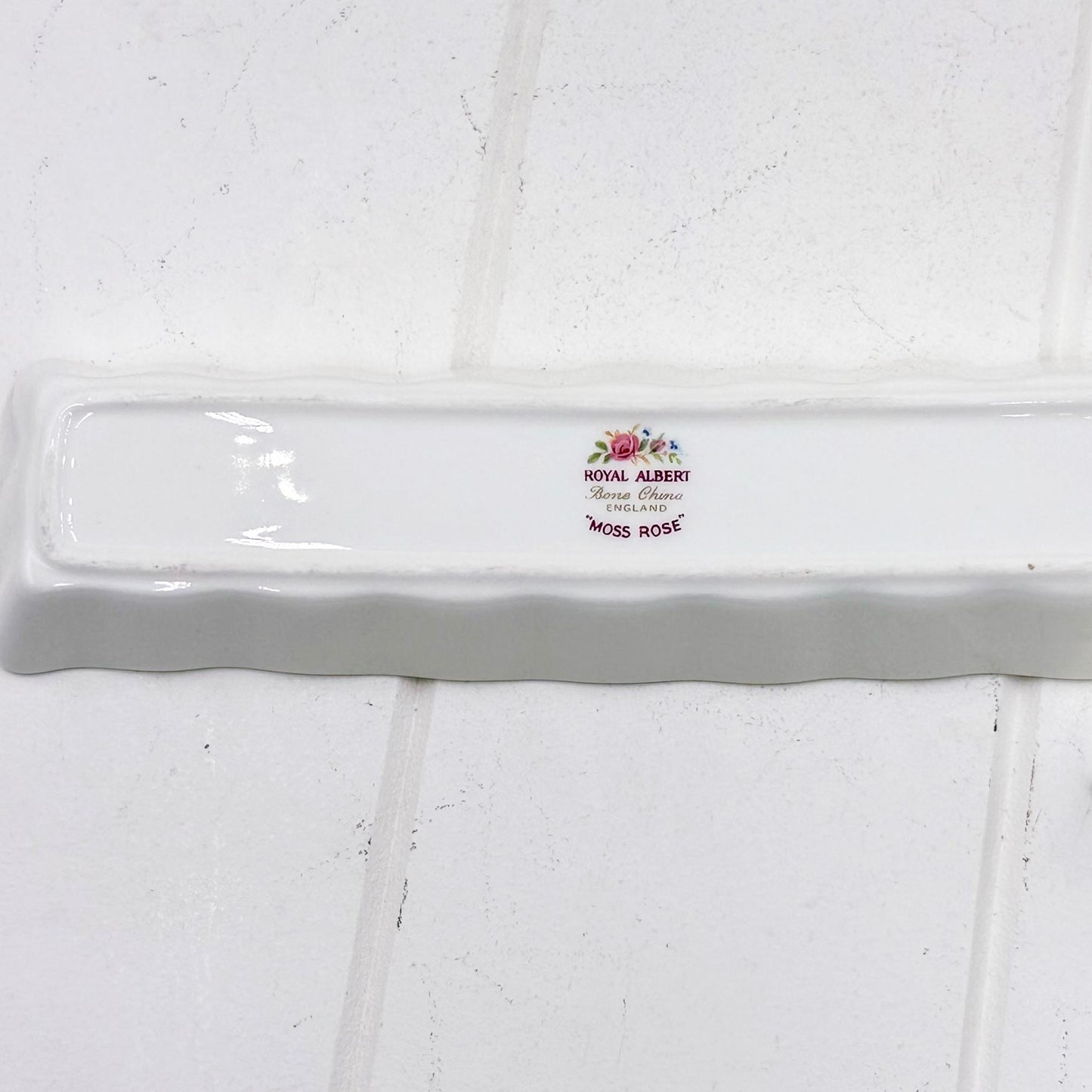 Royal Albert Moss Rose Mint Tray