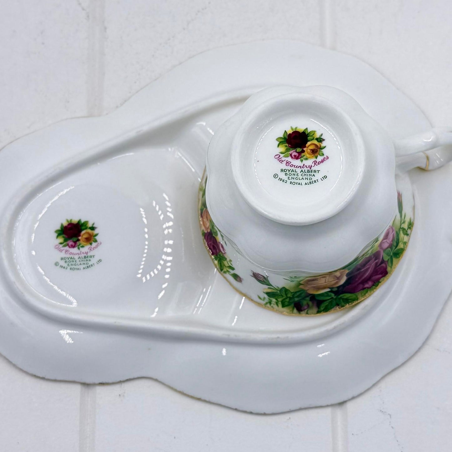 Royal Albert Old Country Roses Tennis Set