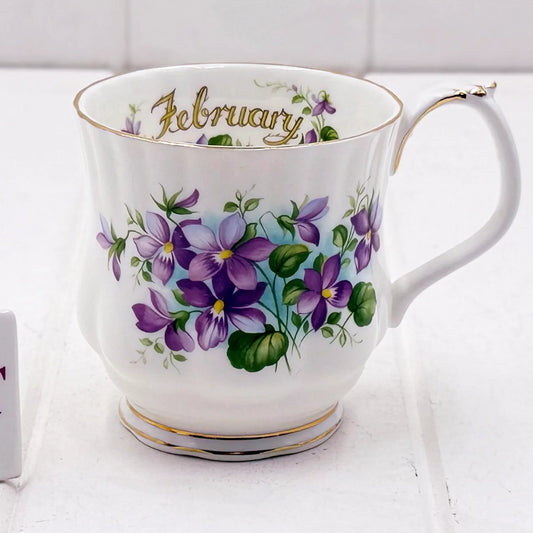 Royal Albert Flower of the Month February Mug
