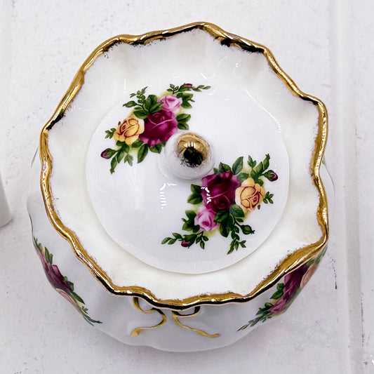 Royal Albert Old Country Roses Dorothy Pot