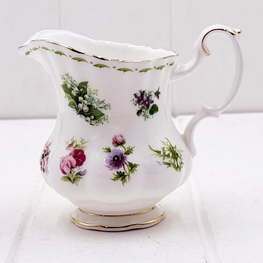 Royal Albert Flower of the Month Creamer