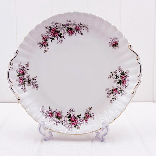 Royal Albert Lavender Rose Tabbed Cake Plate