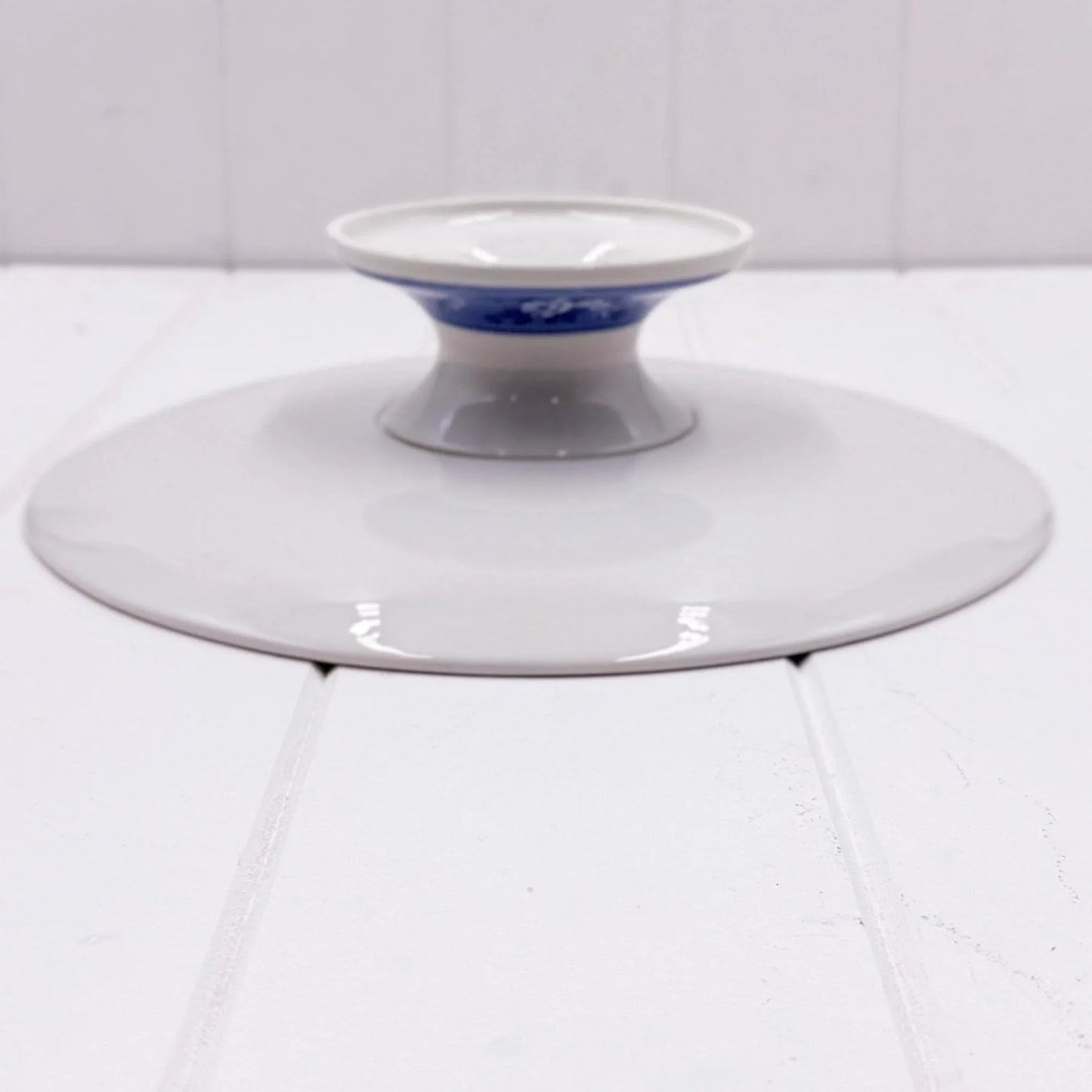 Spode Blue Room Collection Botanical Footed Cake Stand