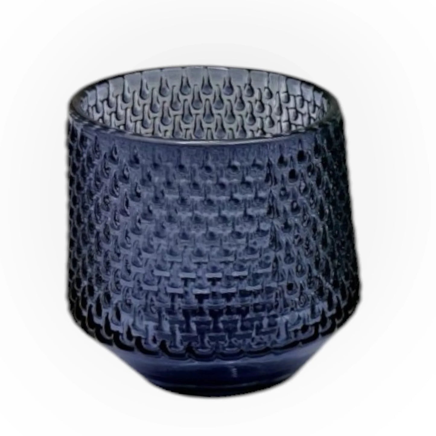 Glass Tealight Holder 7.5cm -Blue, White or Sage