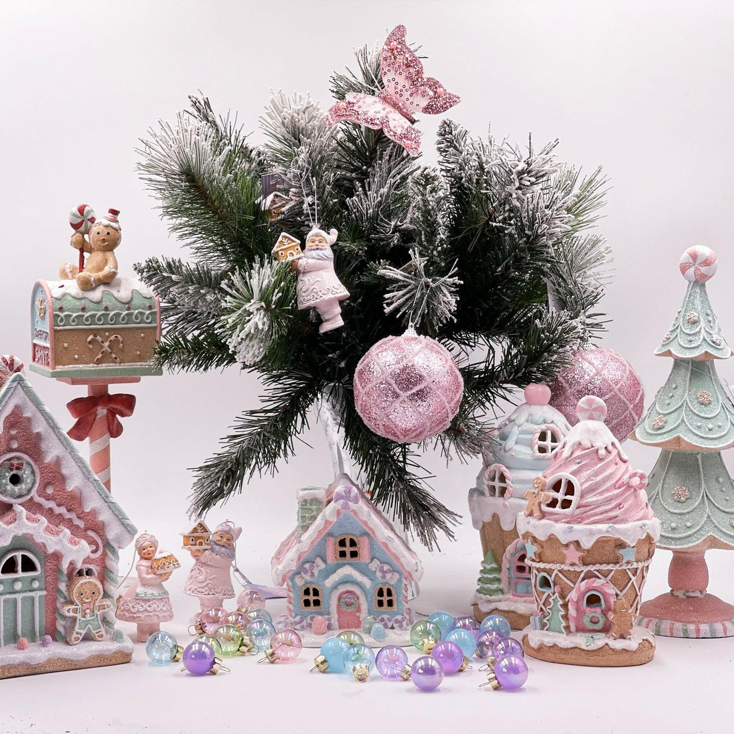 Pastel Piped Candy Tree - Exquisite Homewares 