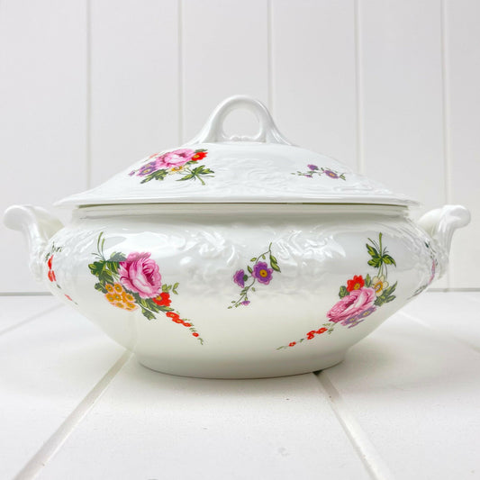 Coalport Vintage Caughley Sprays Lidded Tureen.