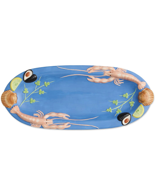 Fruits De Mer Oval Platter Large - 50cm