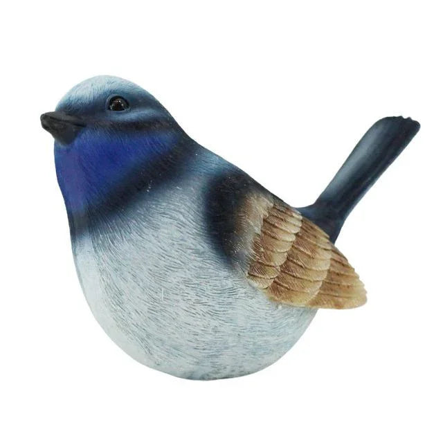 Small Blue Wren 10x6cm