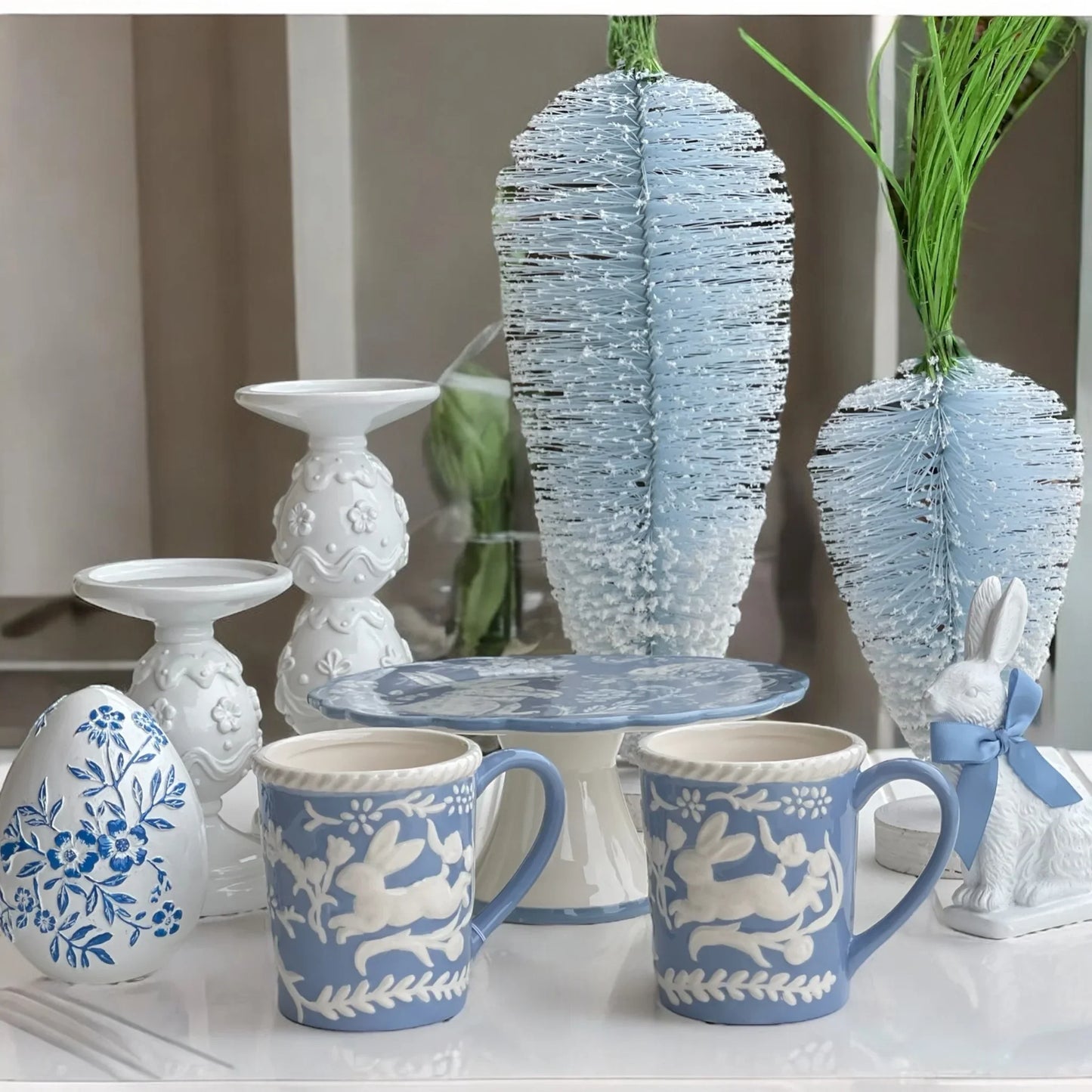 Blue Lapin Mug